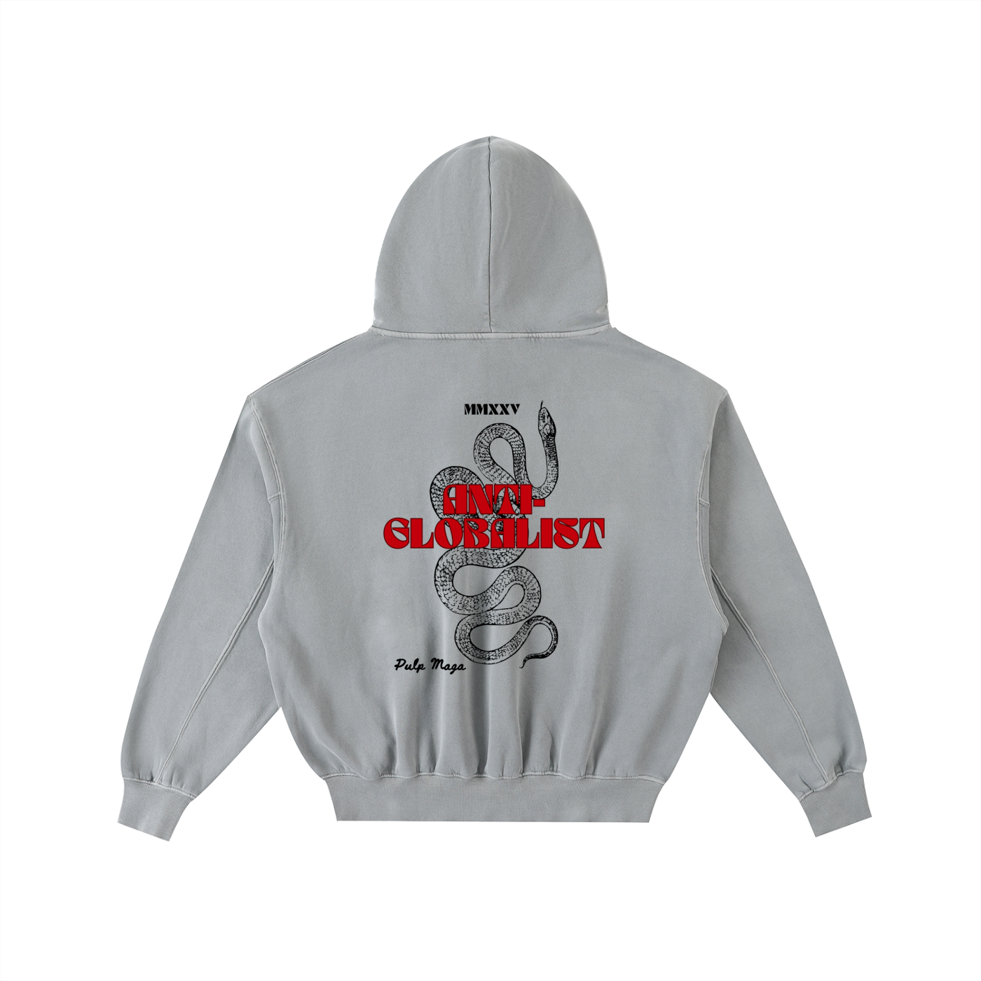 ANTI-GLOBALIST - Unisex Enzyme Oversized Hoodie