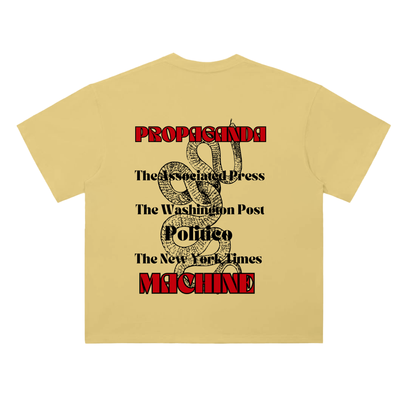 PROPAGANDA MACHINE - Heavyweight T-Shirt