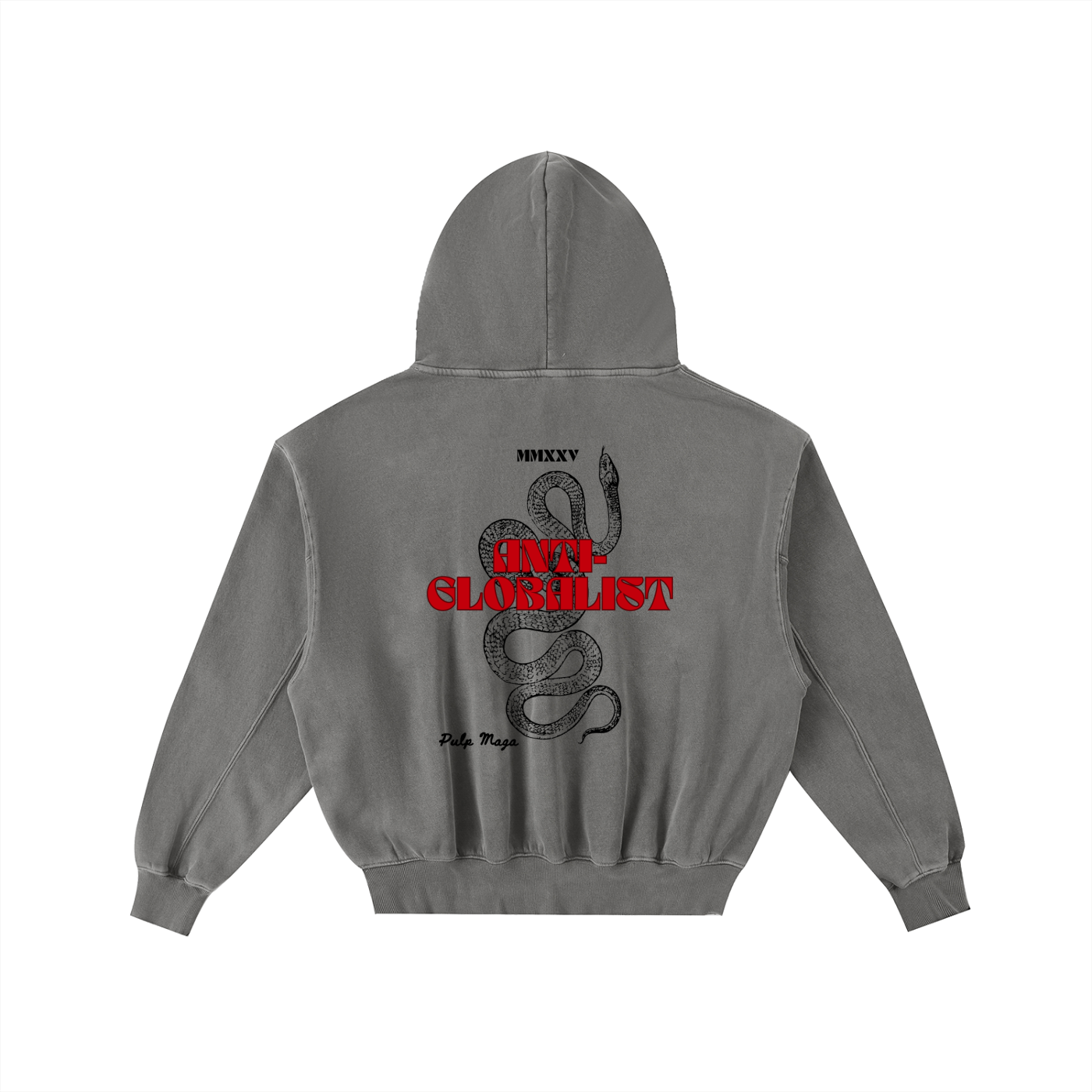 ANTI-GLOBALIST - Unisex Enzyme Oversized Hoodie