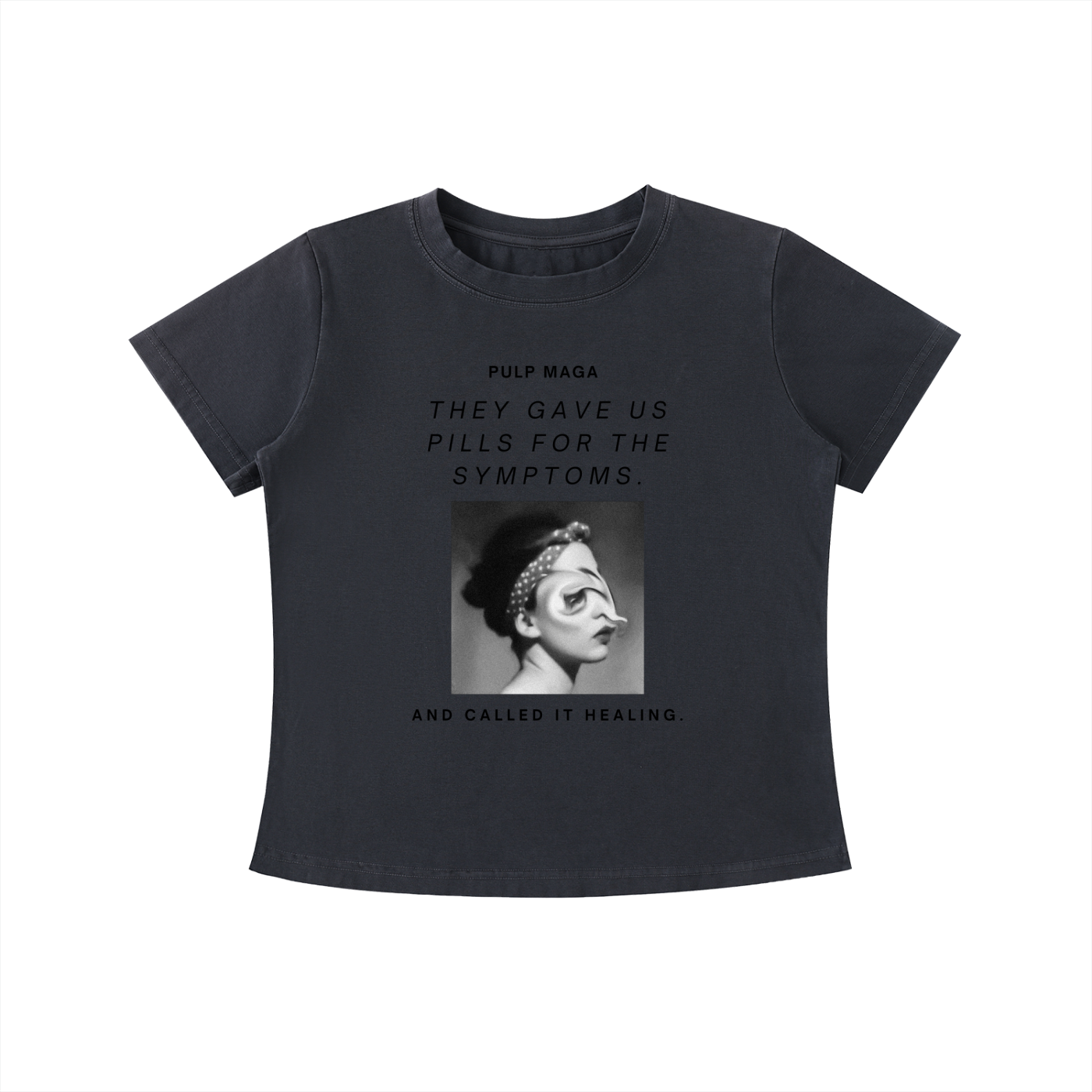 SIDE EFFECTS INCLUDE - Vintage Wash Slim Baby Tee