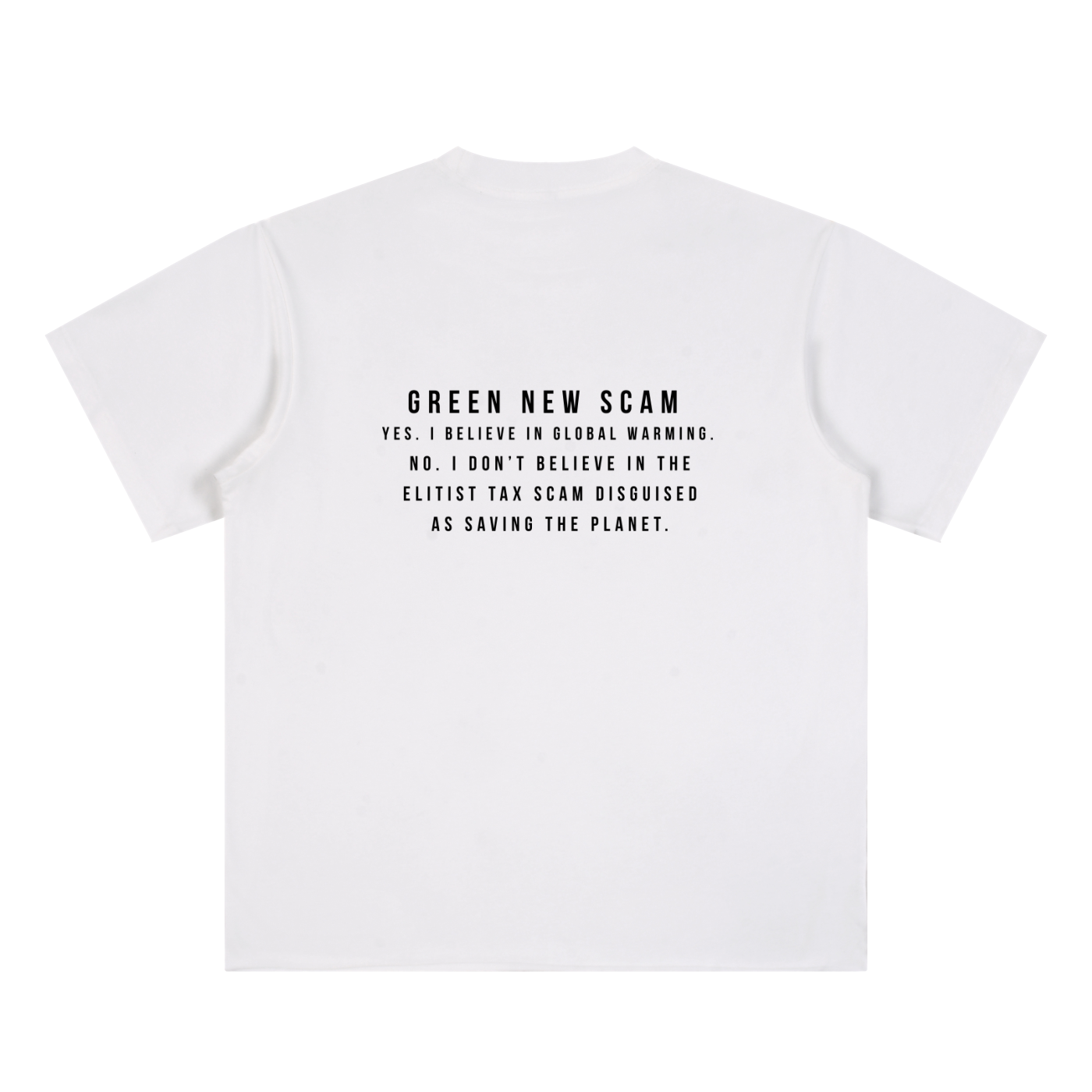 GREEEN NEW SCAM - Essential Cotton T-Shirt