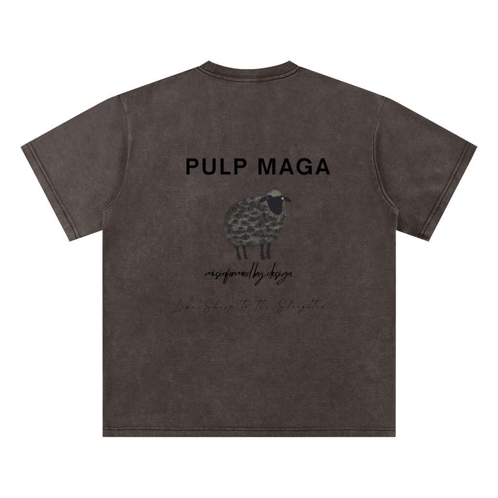 THE SHEEP AND THE SEER - Bamboo Snow Washed T-Shirt