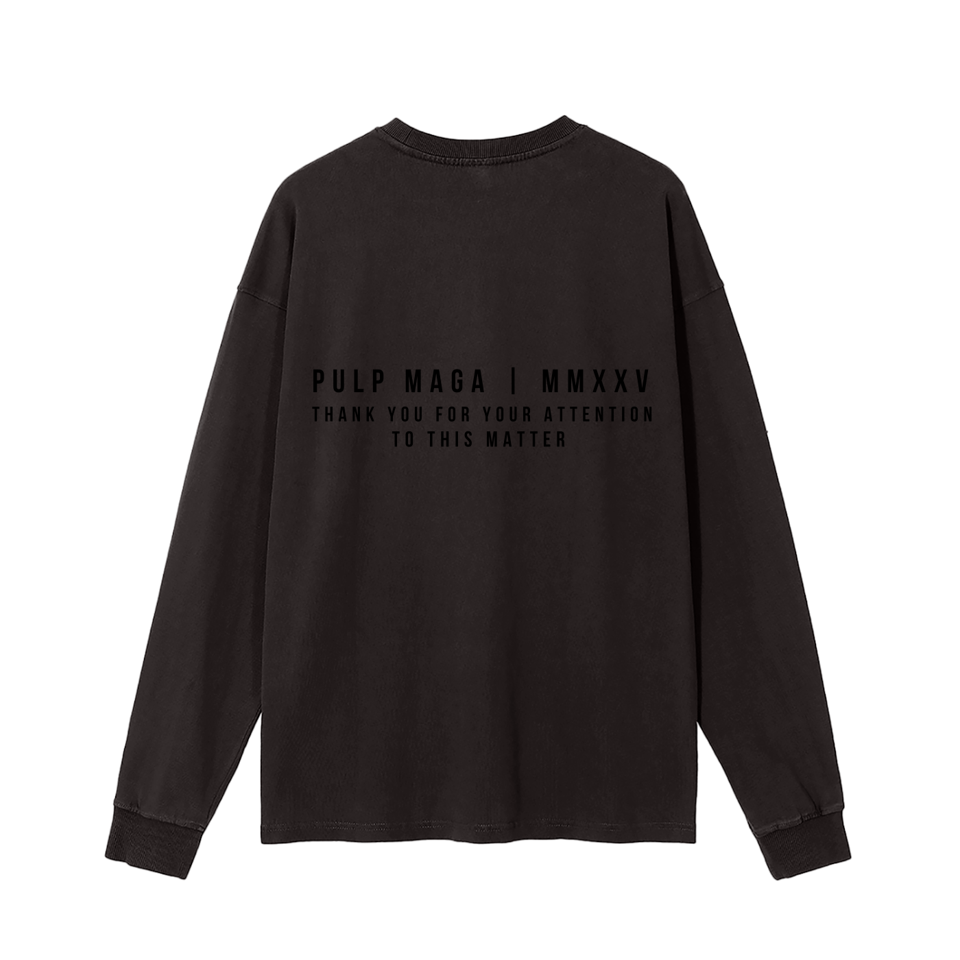 DISMANTLE THE DEEP STATE - ENZYME LONG SLEEVE TEE