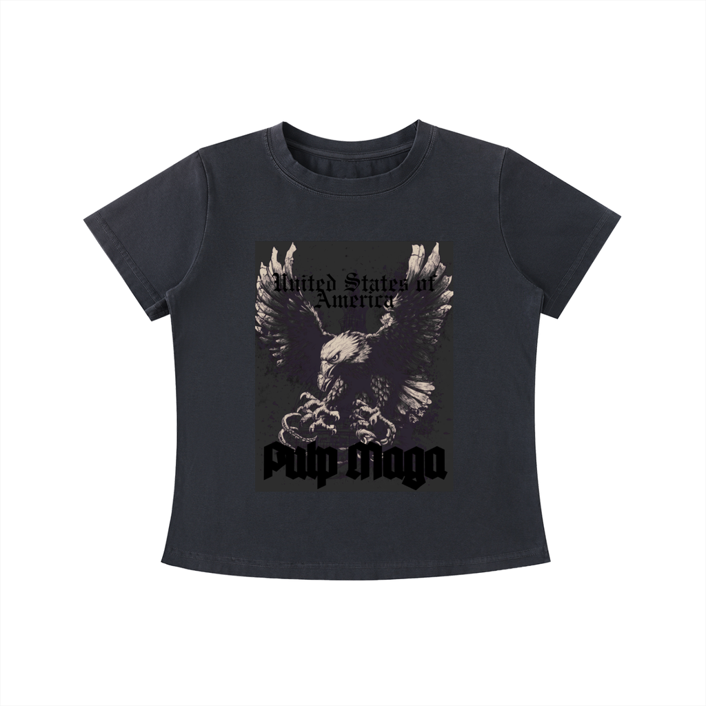 SOVEREIGN STATE - Vintage Wash Slim Baby Tee