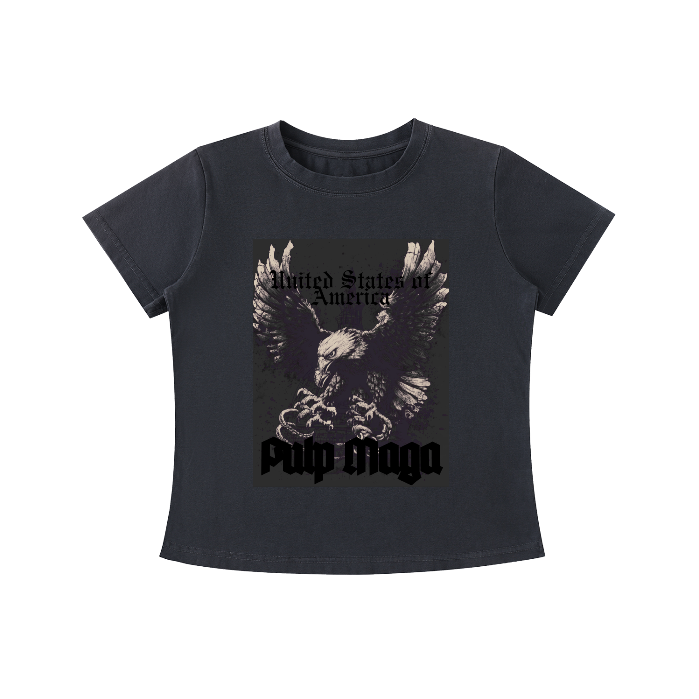 SOVEREIGN STATE - Vintage Wash Slim Baby Tee