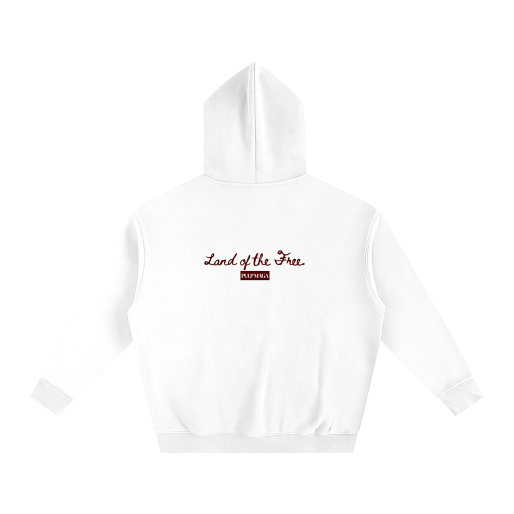 GOD BLESS AMERICA - Unisex Fleeced Oversized Hoodie