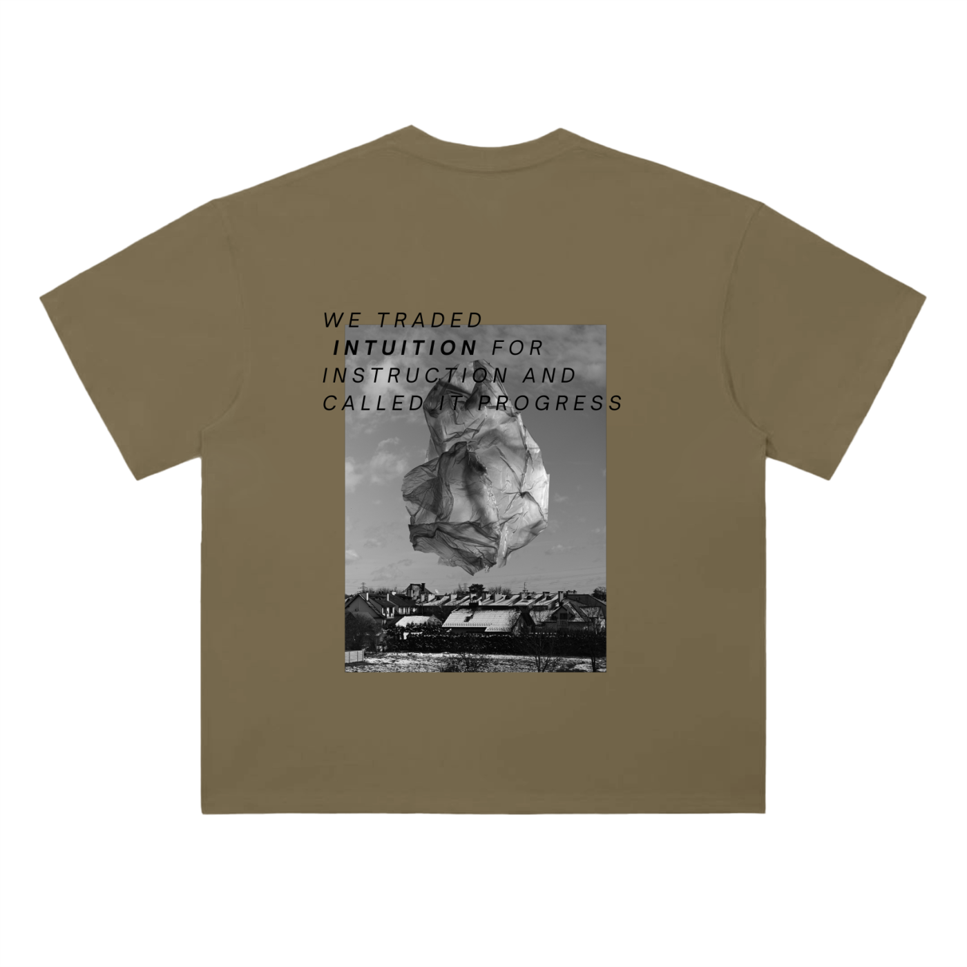 GHOST OF THE GUT - Heavyweight T-Shirt