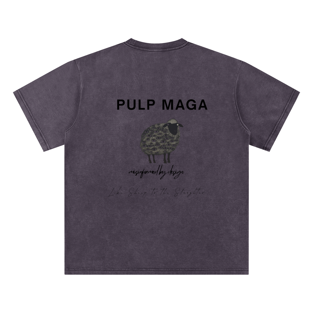 THE SHEEP AND THE SEER - Bamboo Snow Washed T-Shirt