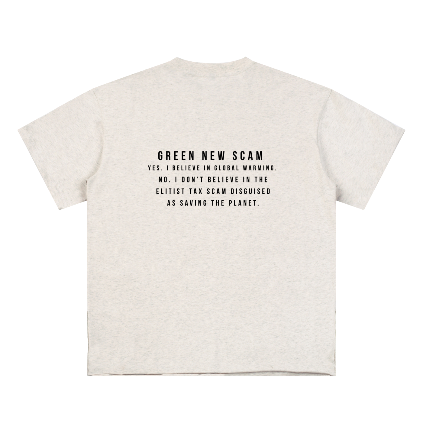 GREEEN NEW SCAM - Essential Cotton T-Shirt