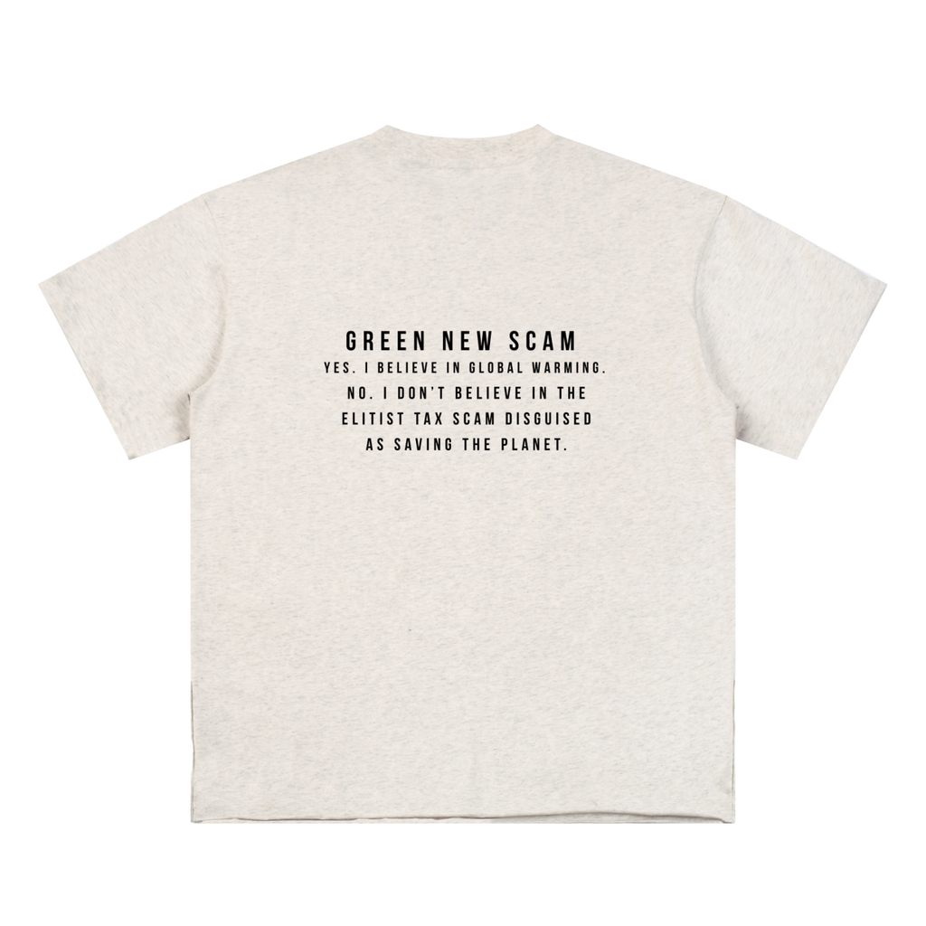 GREEEN NEW SCAM - Essential Cotton T-Shirt