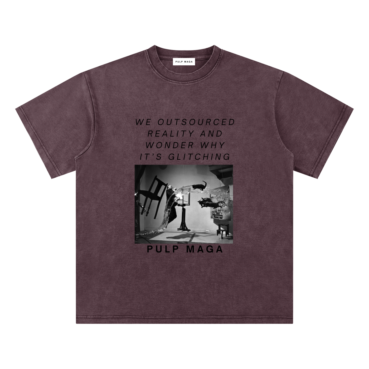 ERROR 404: REALITY NOT FOUND: Bamboo Snow Washed T-Shirt