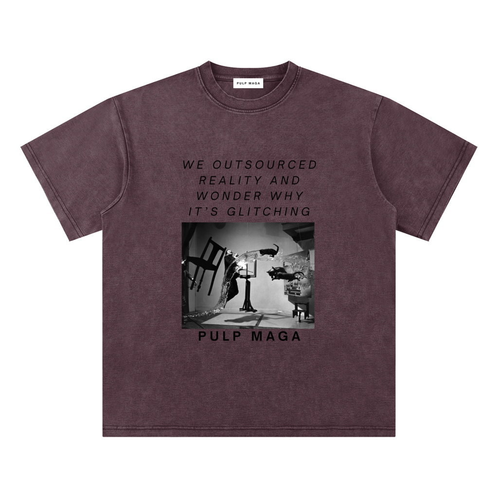 ERROR 404: REALITY NOT FOUND: Bamboo Snow Washed T-Shirt