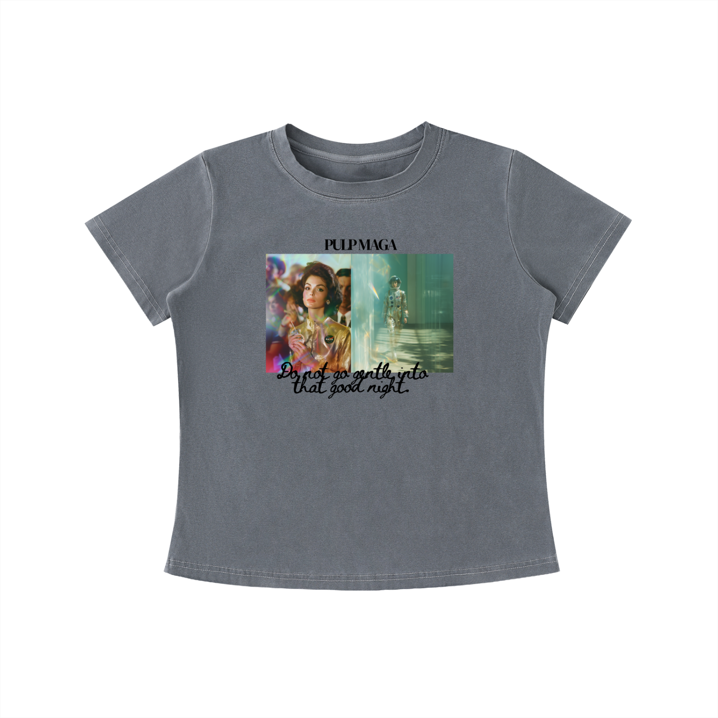 STARBORN AMERICAN GRAPHIC - Vintage Wash Slim Baby Tee