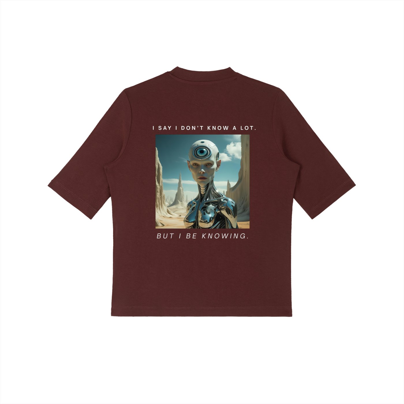 THIRD EYE - Essential Mock Neck Tee