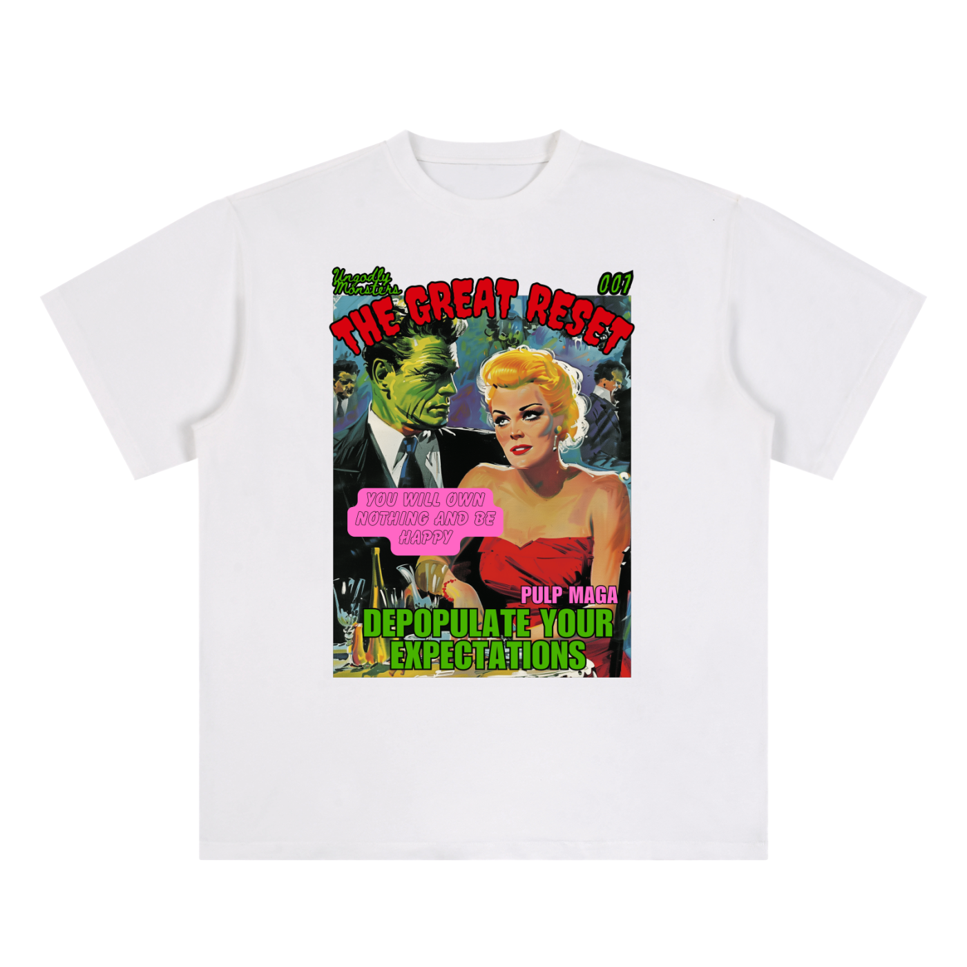 THE GREAT RESET - Essential Cotton T-Shirt