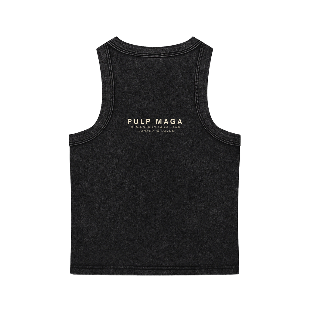 OWN NOTHING PSYTOON - Cropped Baby Tank Top