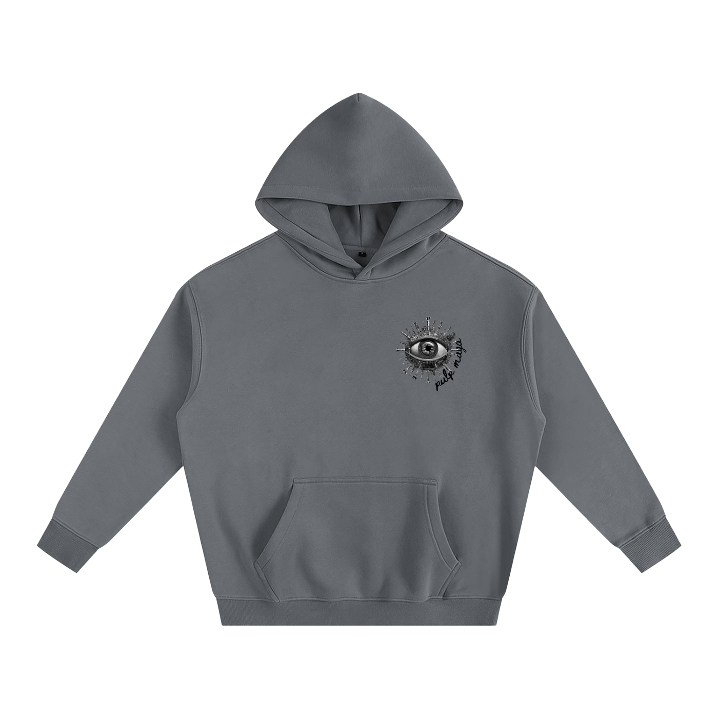 ANTI-GLOBALIST TECH ANGEL - Unisex Fleeced Oversized Hoodie
