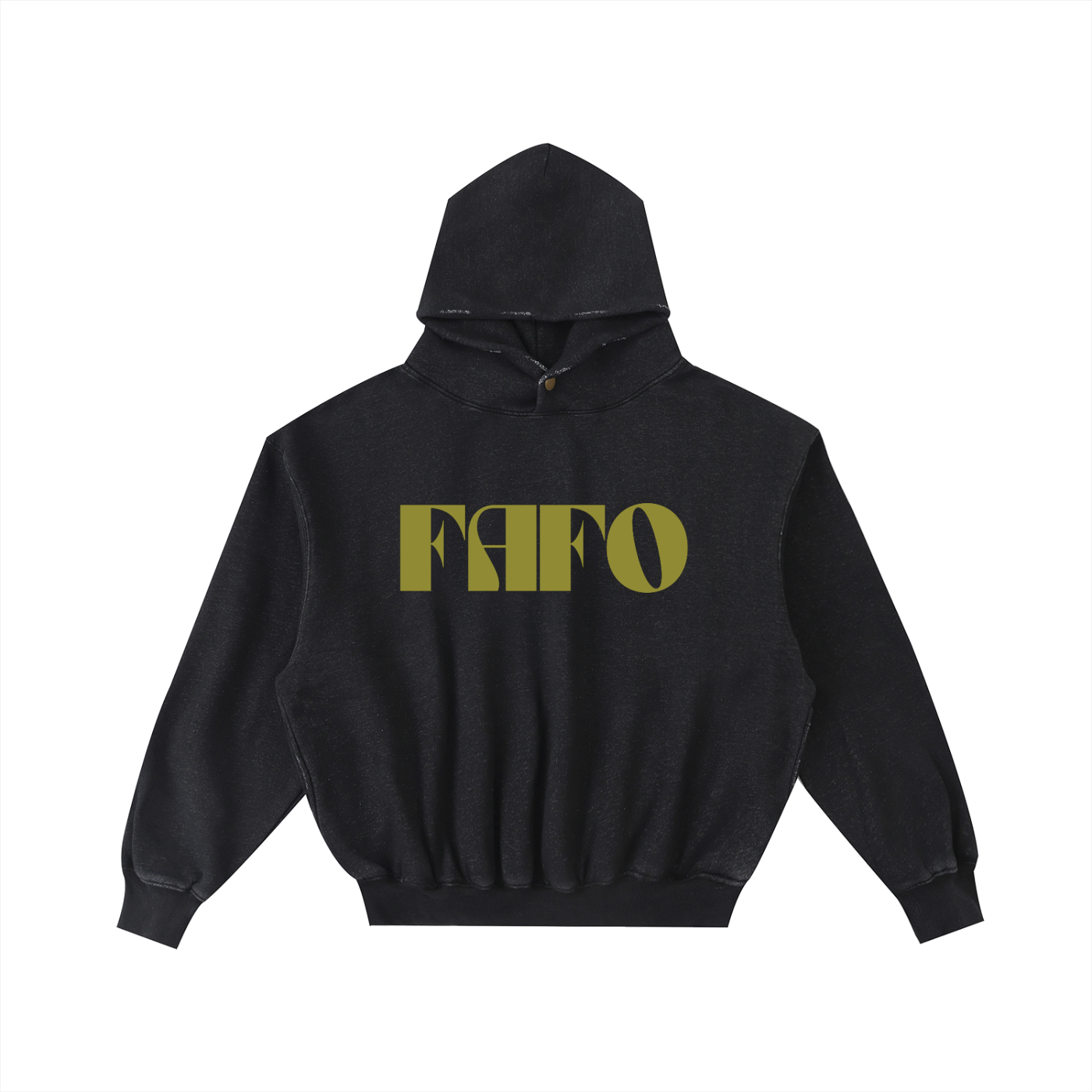 FAFO - MOSS INK - Unisex Enzyme Oversized Hoodie