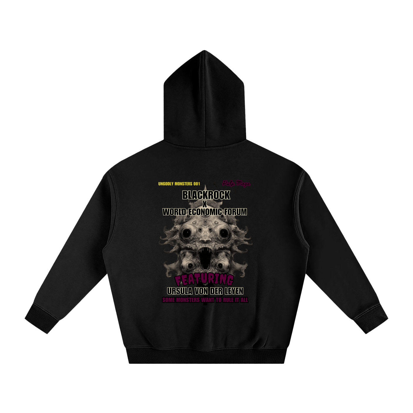 BLACKROCK - Unisex Fleeced Oversized Hoodie
