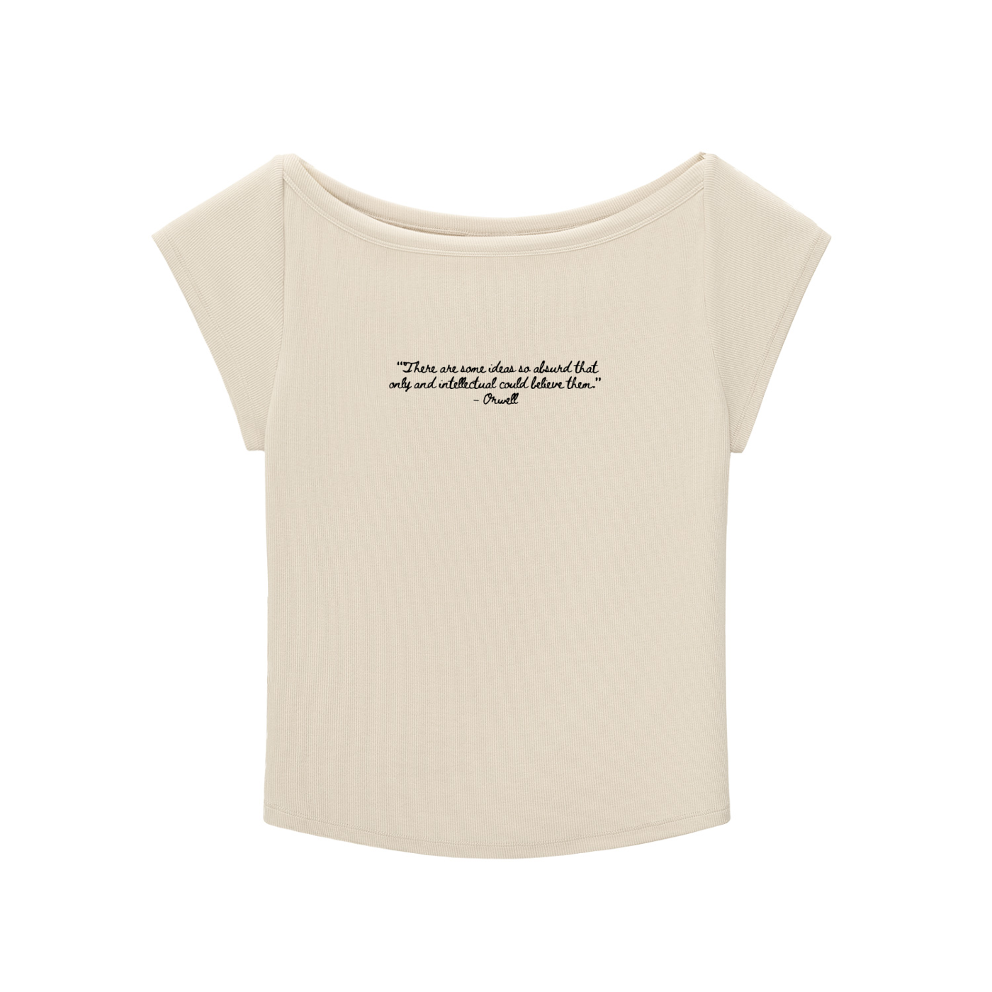 INTELLECTUALS - Wide Neck Baby T-shirt