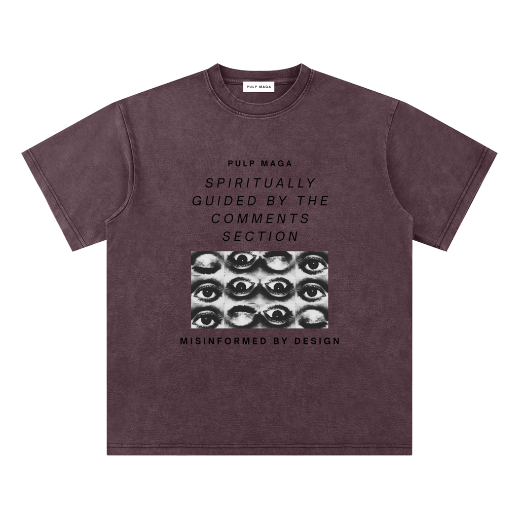 CTRL + ALT + BELIEVE - Bamboo Snow Washed T-Shirt