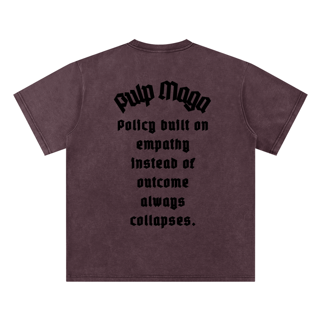 SUICIDAL EMPATHY - Bamboo Snow Washed T-Shirt