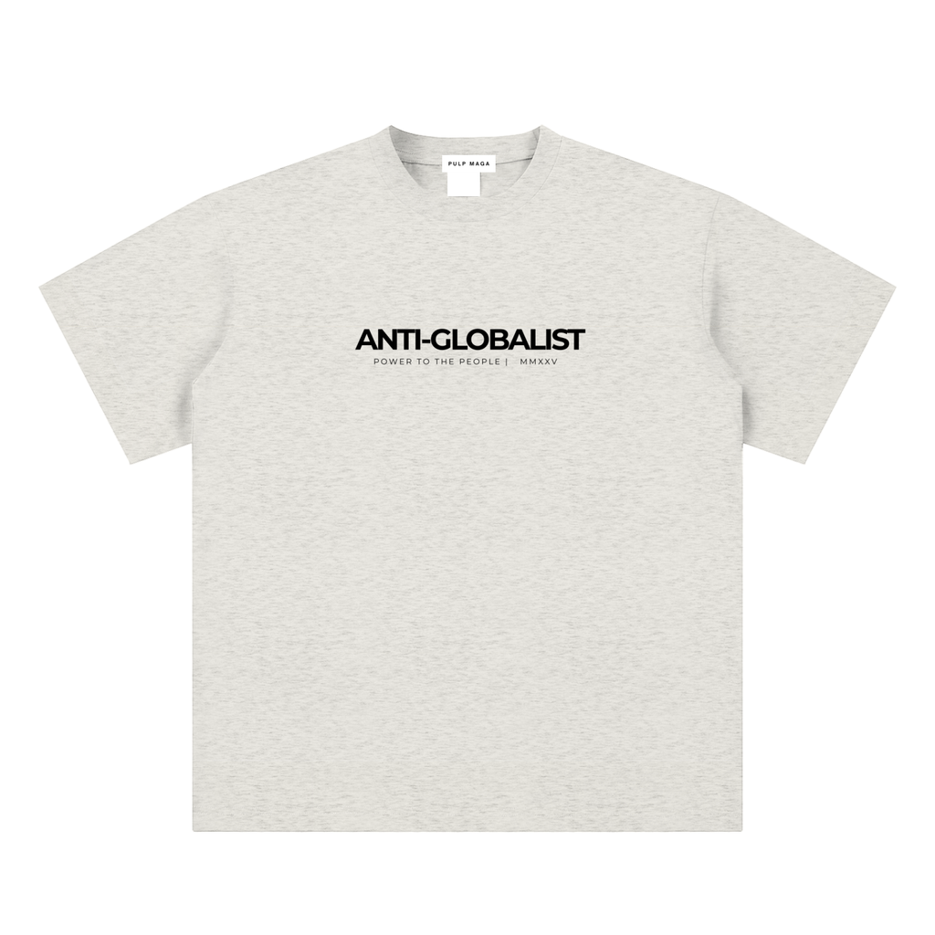 ANTI-GLOBALIST - Unisex Sueded Cotton T-Shirt
