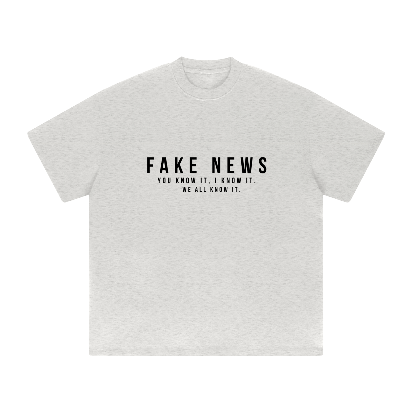 FAKE NEWS - Heavyweight Drop Shoulder T-Shirt