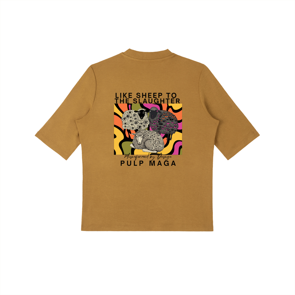 FOLLOWERS' PSYCHE - Essential Mock Neck Tee