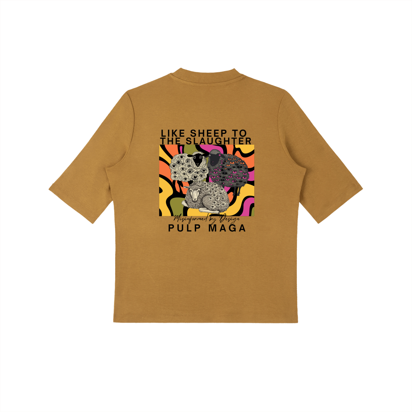 FOLLOWERS' PSYCHE - Essential Mock Neck Tee