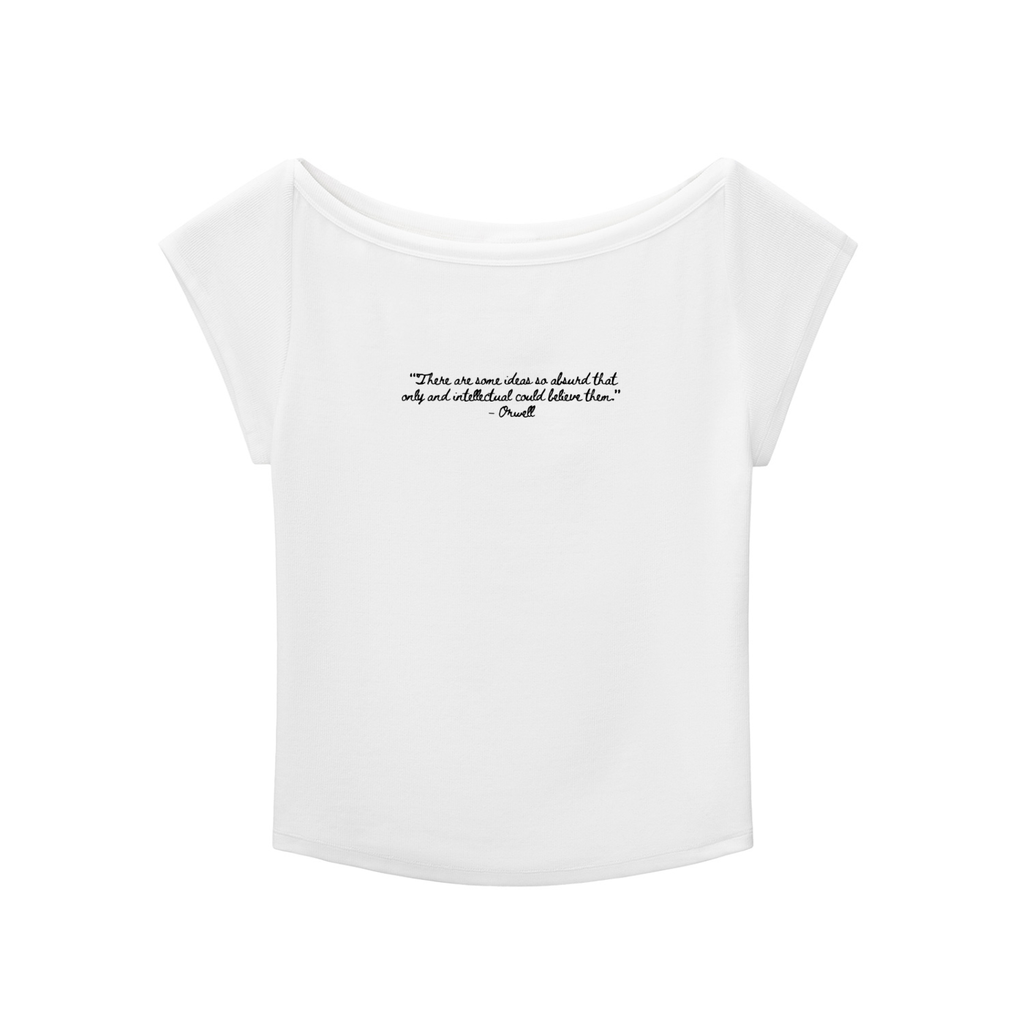 INTELLECTUALS - Wide Neck Baby T-shirt