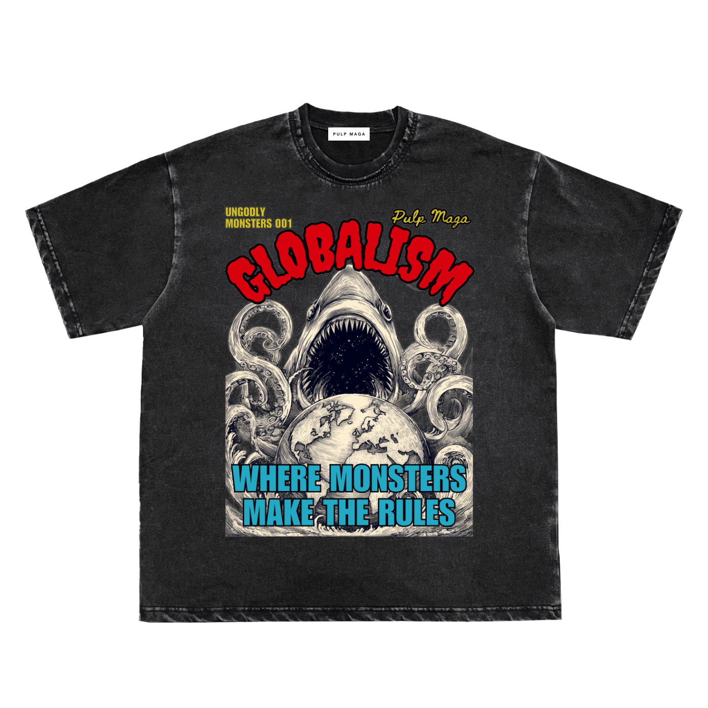 GLOBALISM - Snow Washed T-Shirt