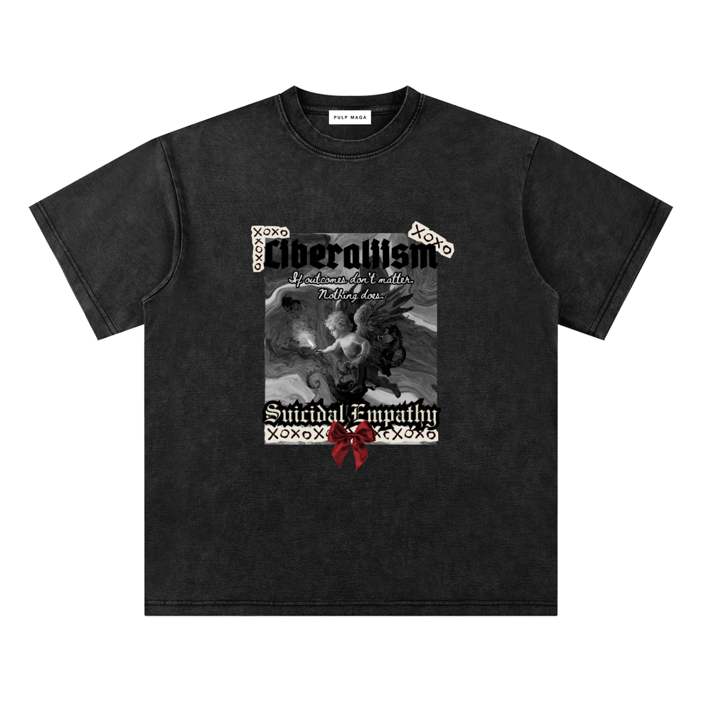SUICIDAL EMPATHY - Bamboo Snow Washed T-Shirt