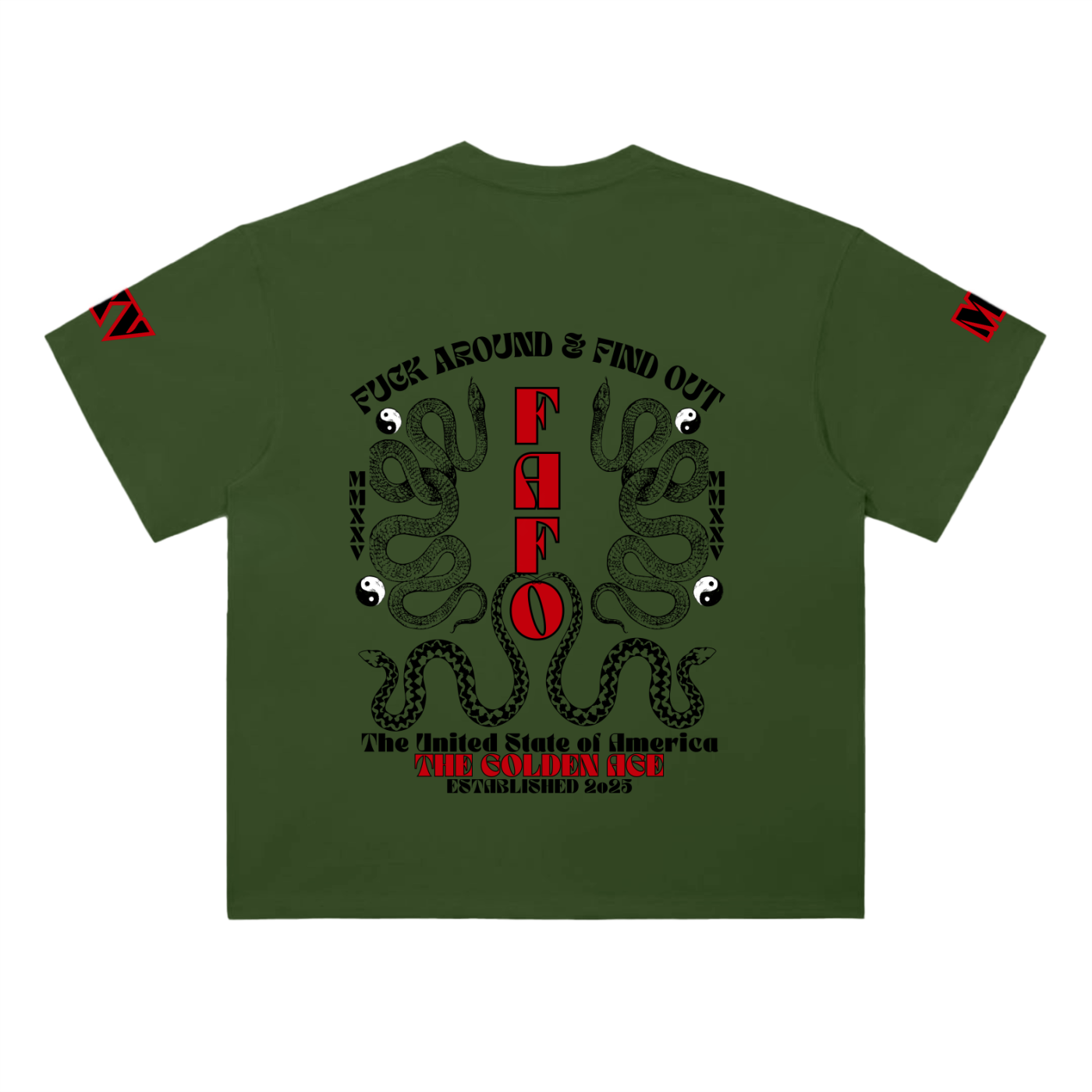 THE GOLDEN AGE MMXXV  LIMITED EDITION - Heavyweight T-Shirt