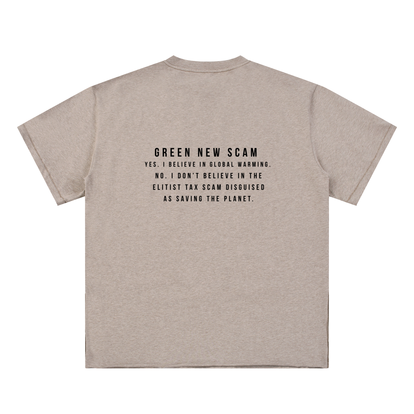 GREEEN NEW SCAM - Essential Cotton T-Shirt