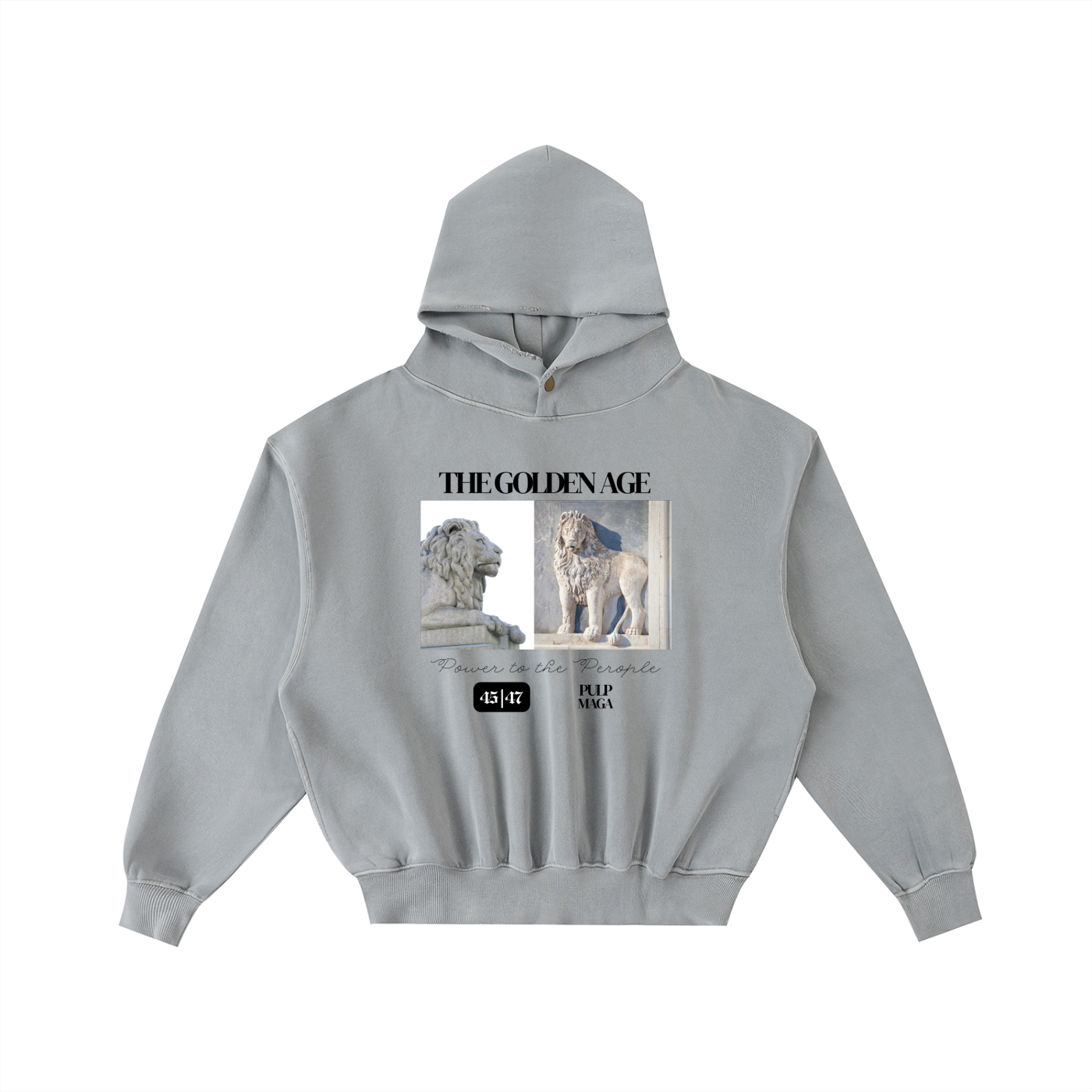 THE GOLDEN AGE - Unisex Enzyme Oversized Hoodie