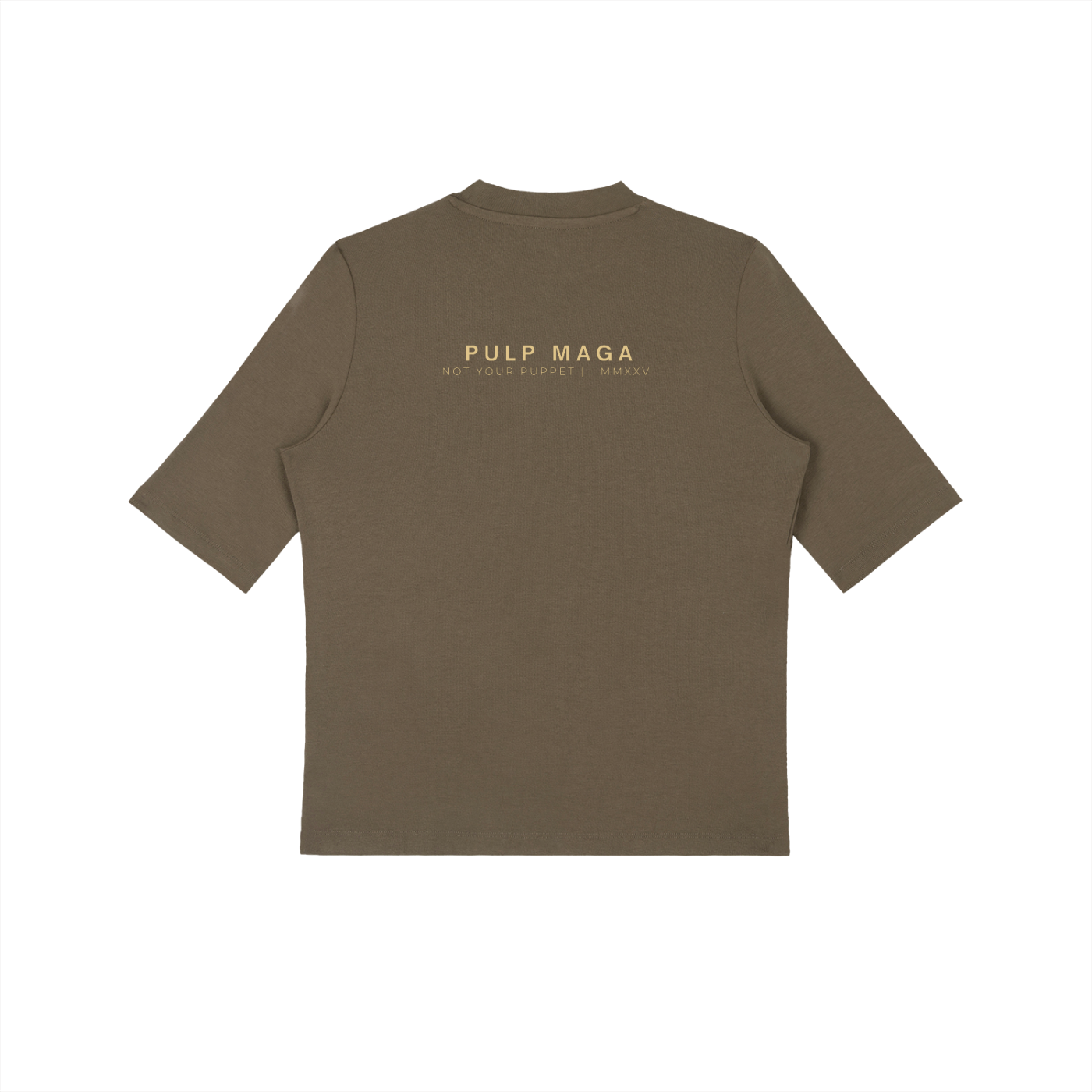 AMERICAN BOMBSHELL - Essential Mock Neck Tee