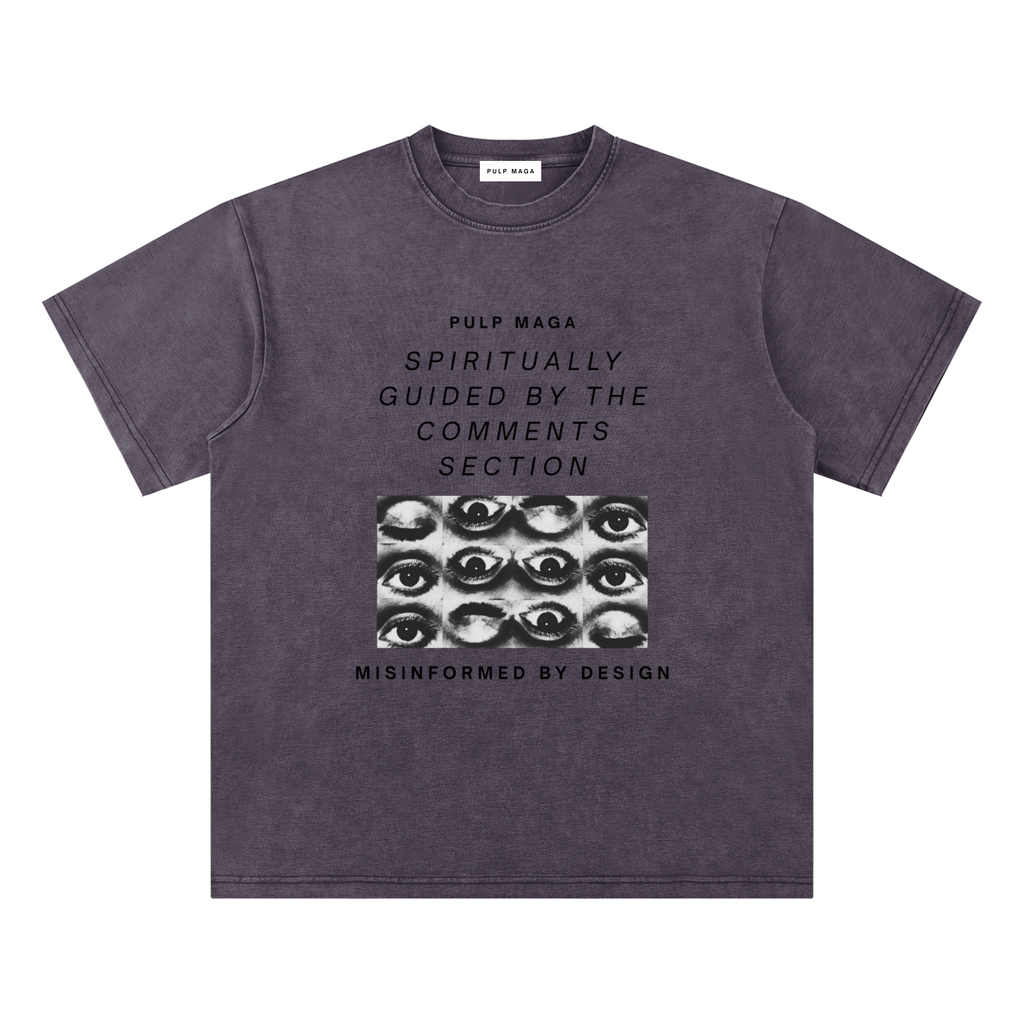 CTRL + ALT + BELIEVE - Bamboo Snow Washed T-Shirt