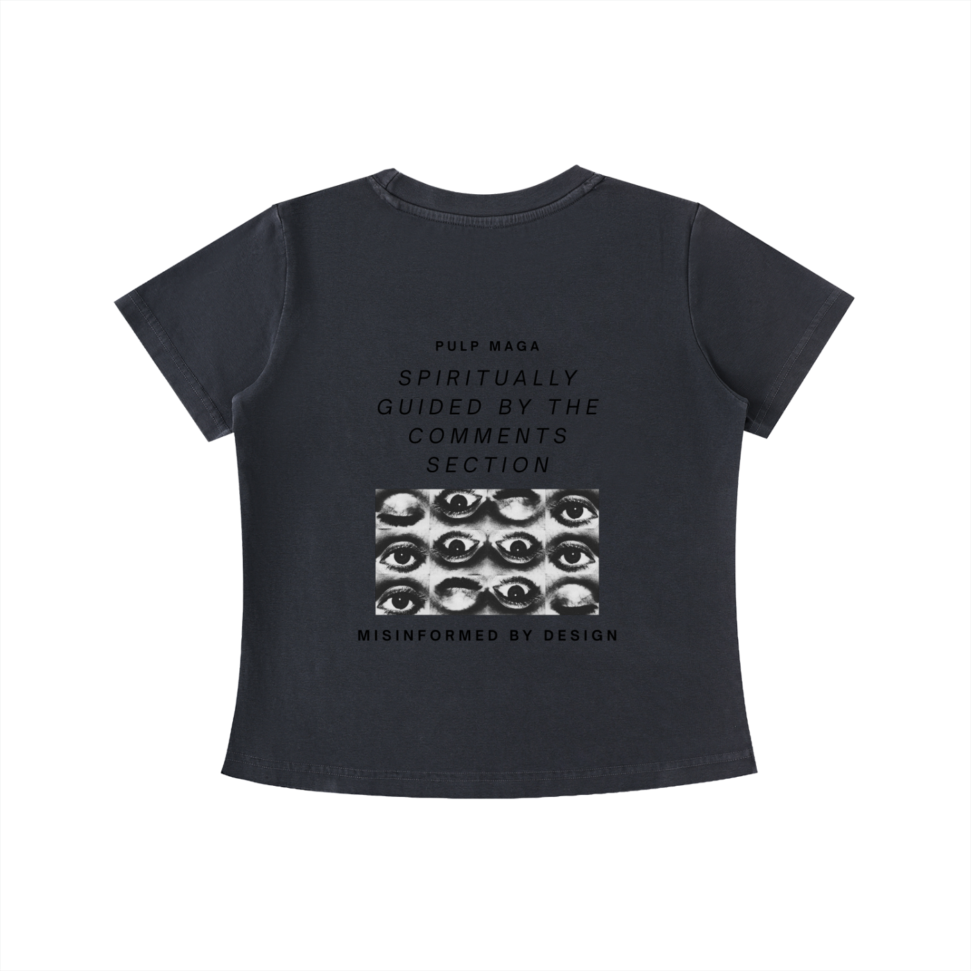 CTRL + ALT + BELIEVE - Vintage Wash Slim Baby Tee