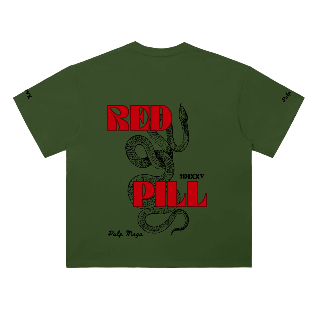 RED PILL - Heavyweight T-Shirt