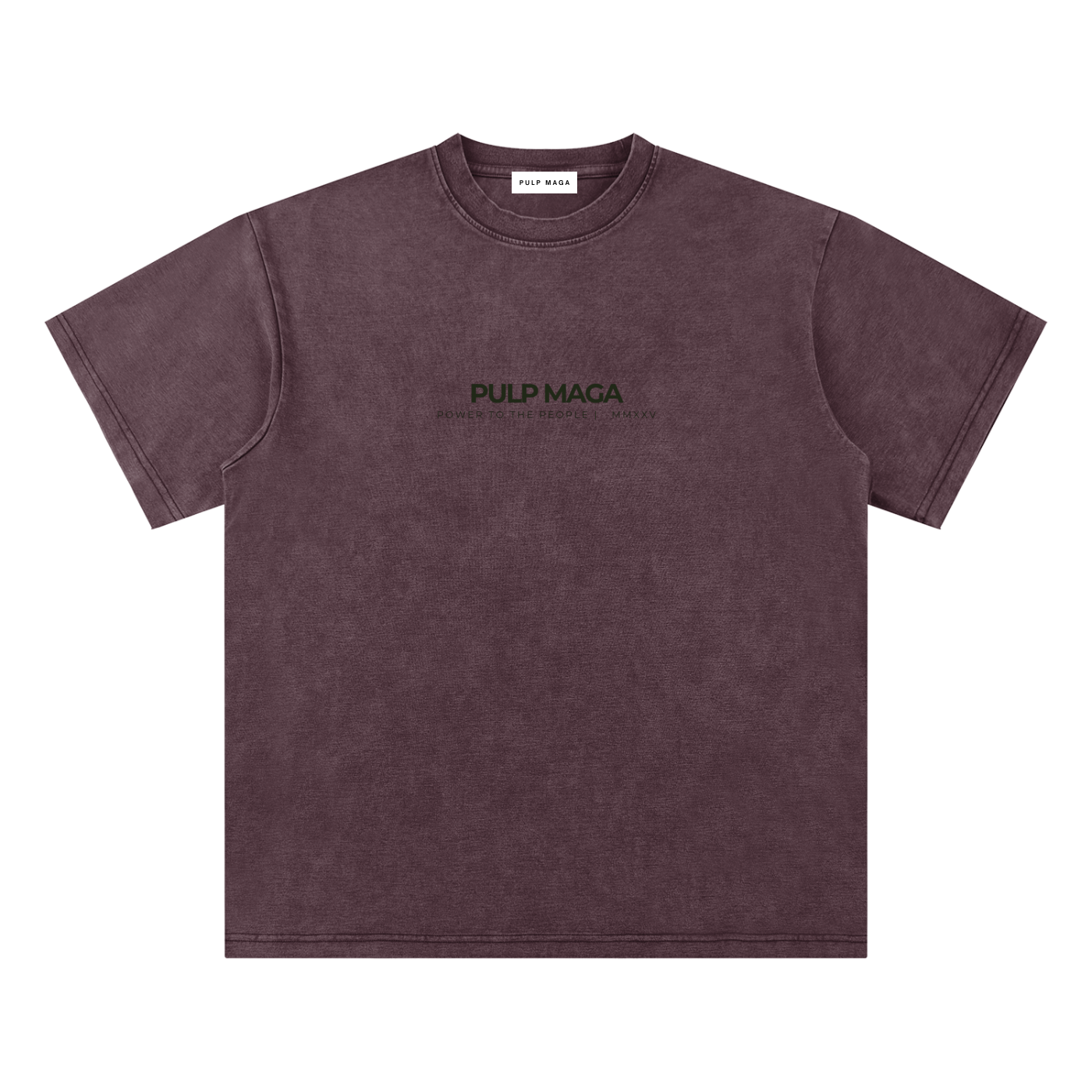 RED PILL MINERAL INK - Bamboo Snow Washed T-Shirt