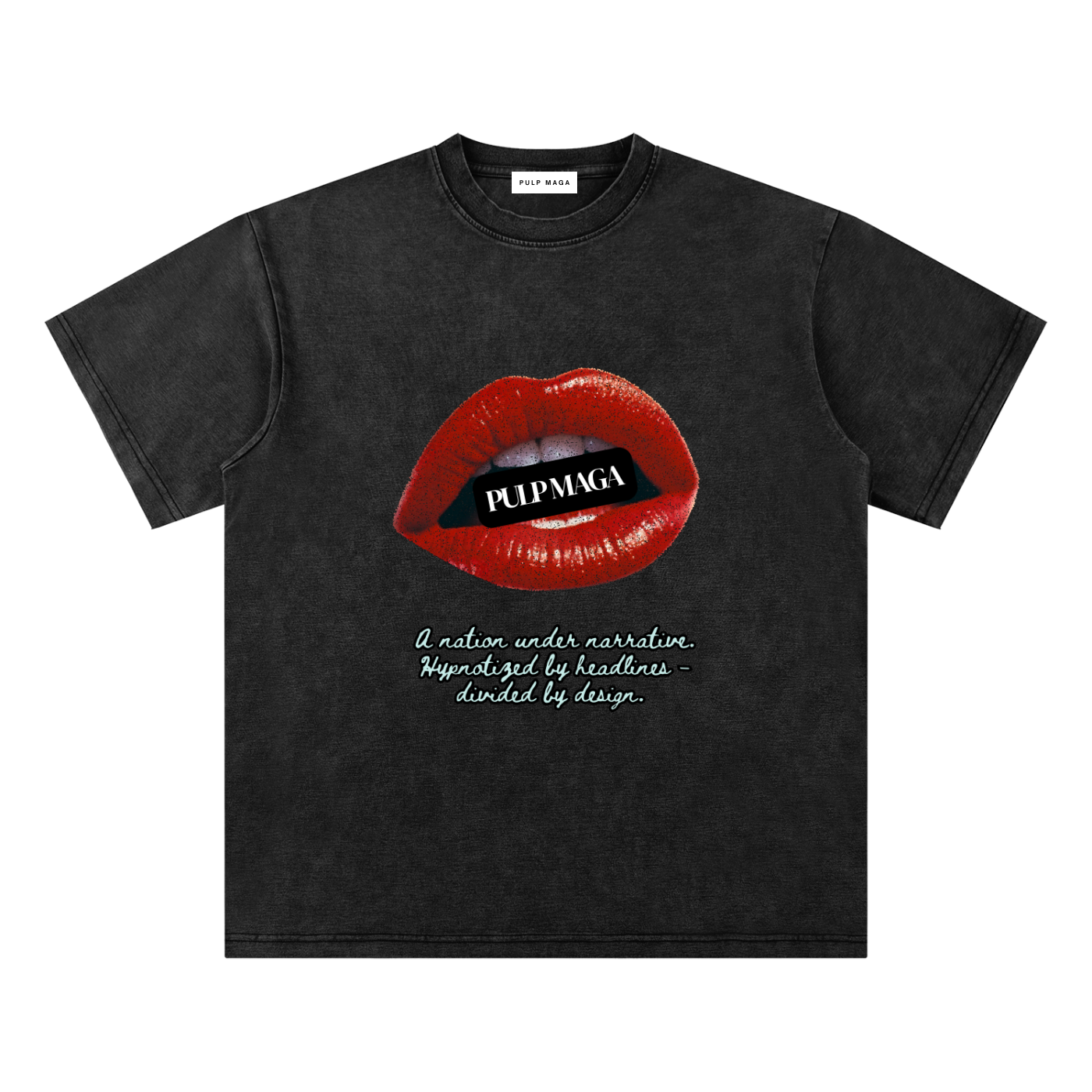 HEADLINE HYPNOSIS - Bamboo Snow Washed T-Shirt