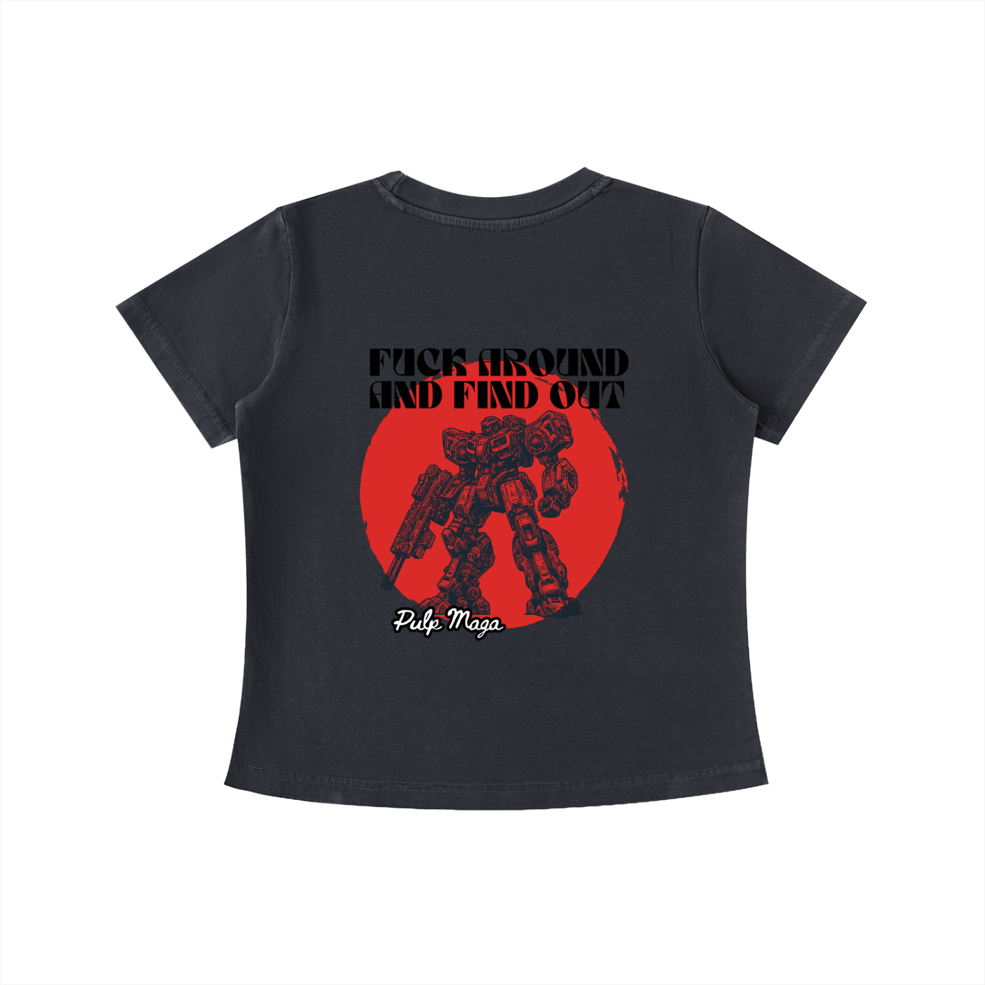 FAFO TRANSFORMER - Vintage Wash Slim Baby Tee