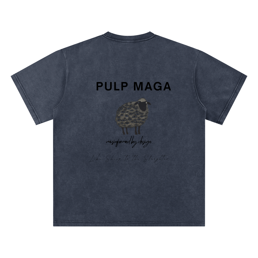THE SHEEP AND THE SEER - Bamboo Snow Washed T-Shirt