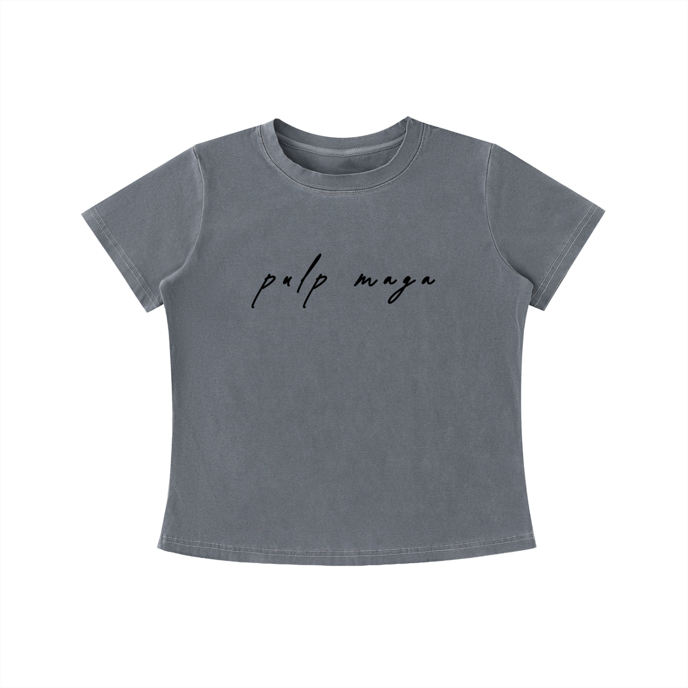 COLLECTIVE VISION - Vintage Wash Slim Baby Tee