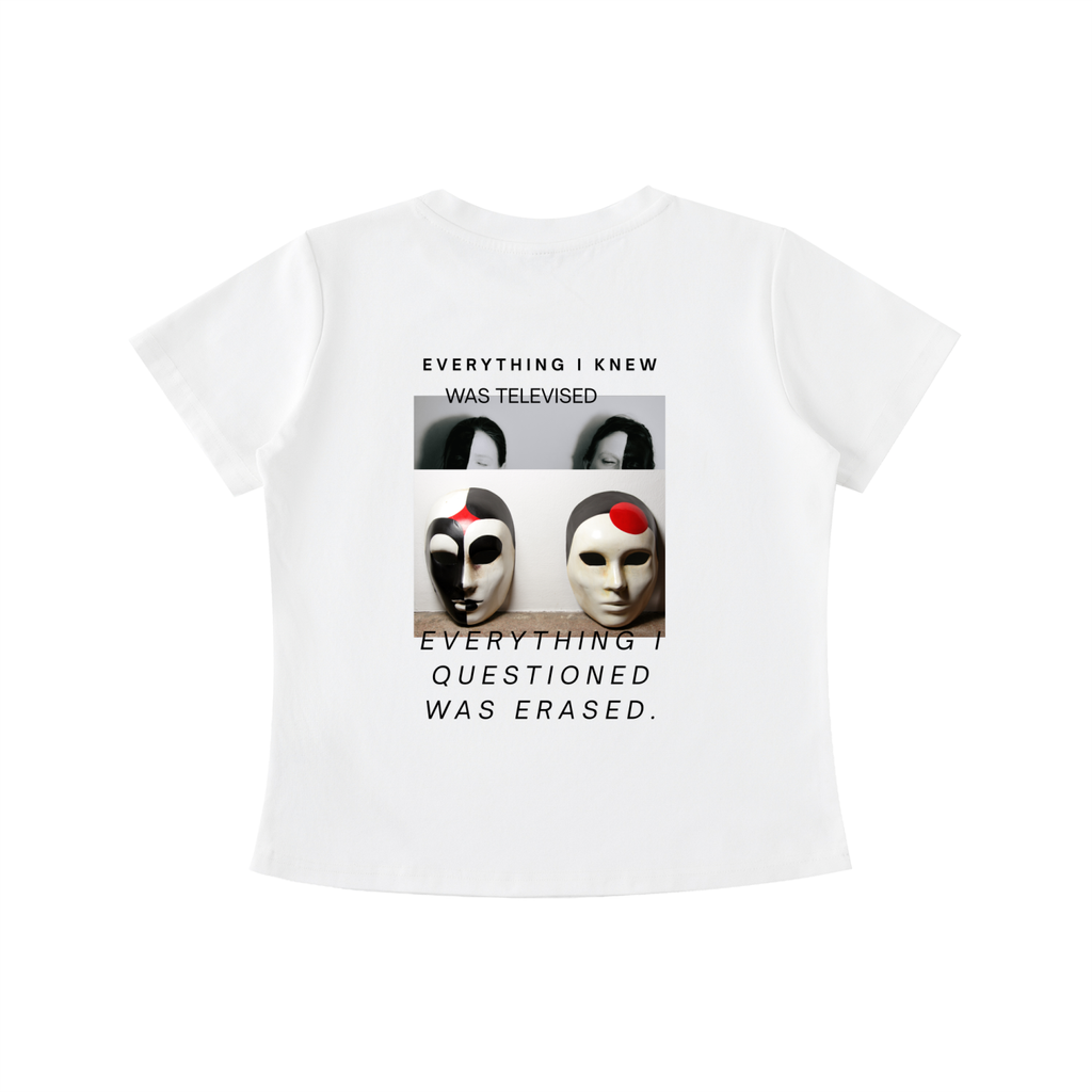 THE TELEVISED LIE - Vintage Wash Slim Baby Tee