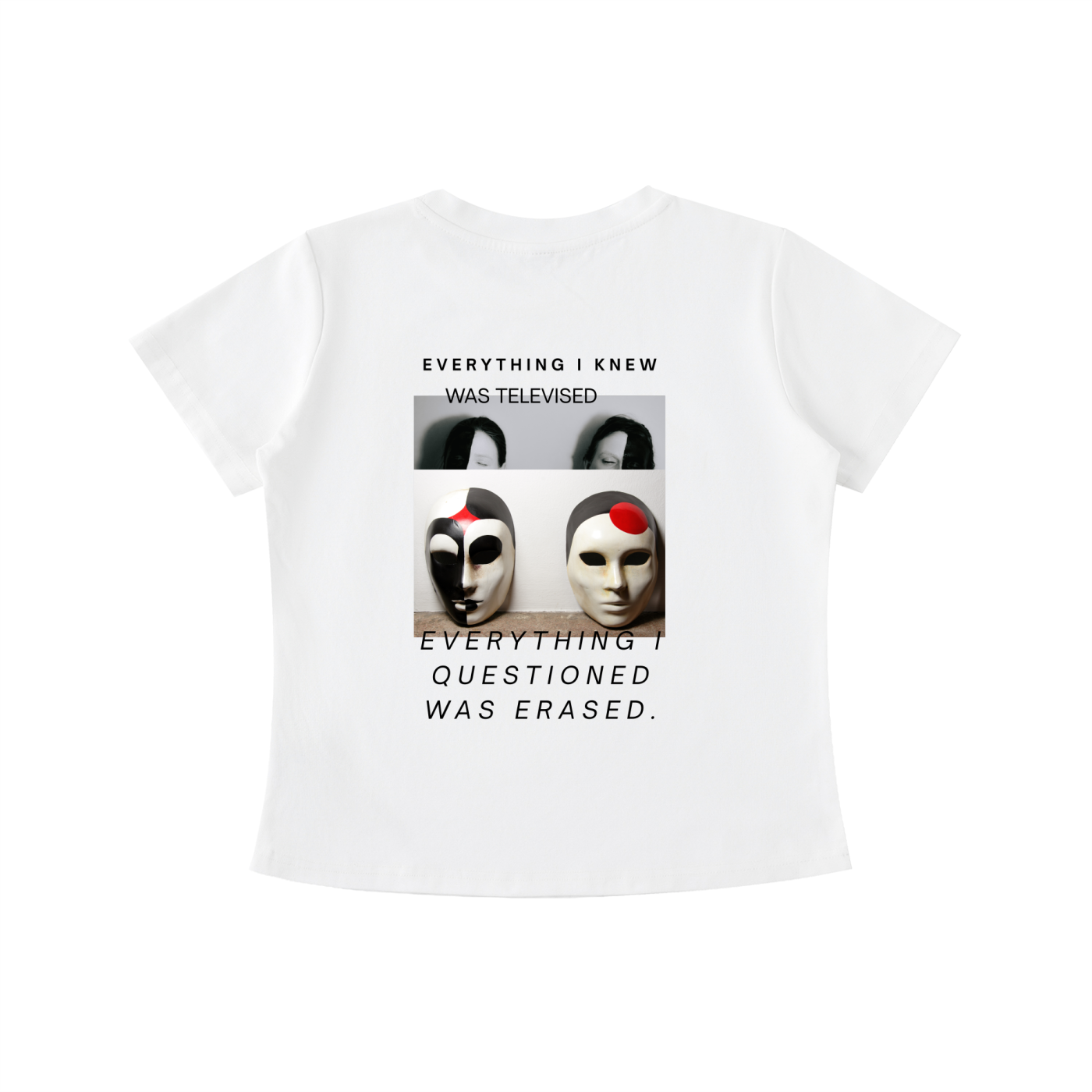 THE TELEVISED LIE - Vintage Wash Slim Baby Tee