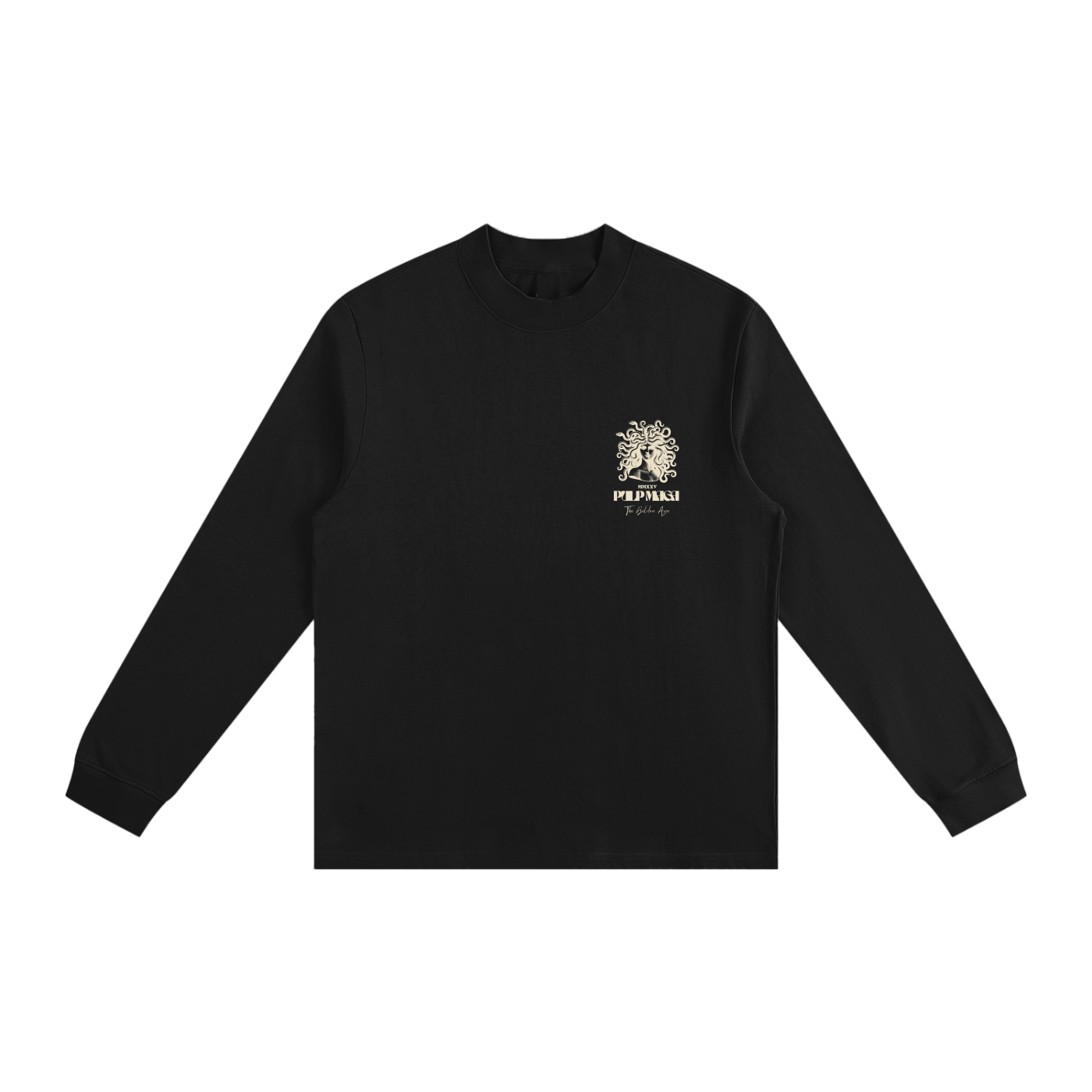 RED PILL - Non-Shrink Mock Neck Long Sleeve