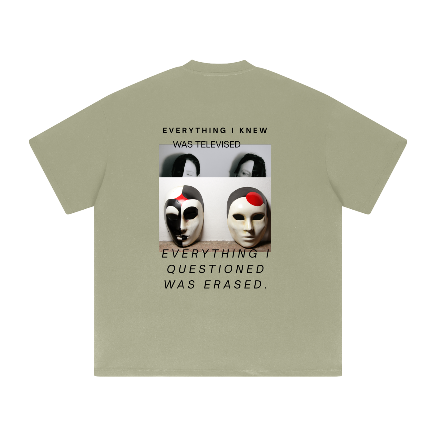 THE TELEVISED LIE - Heavyweight Drop Shoulder T-Shirt