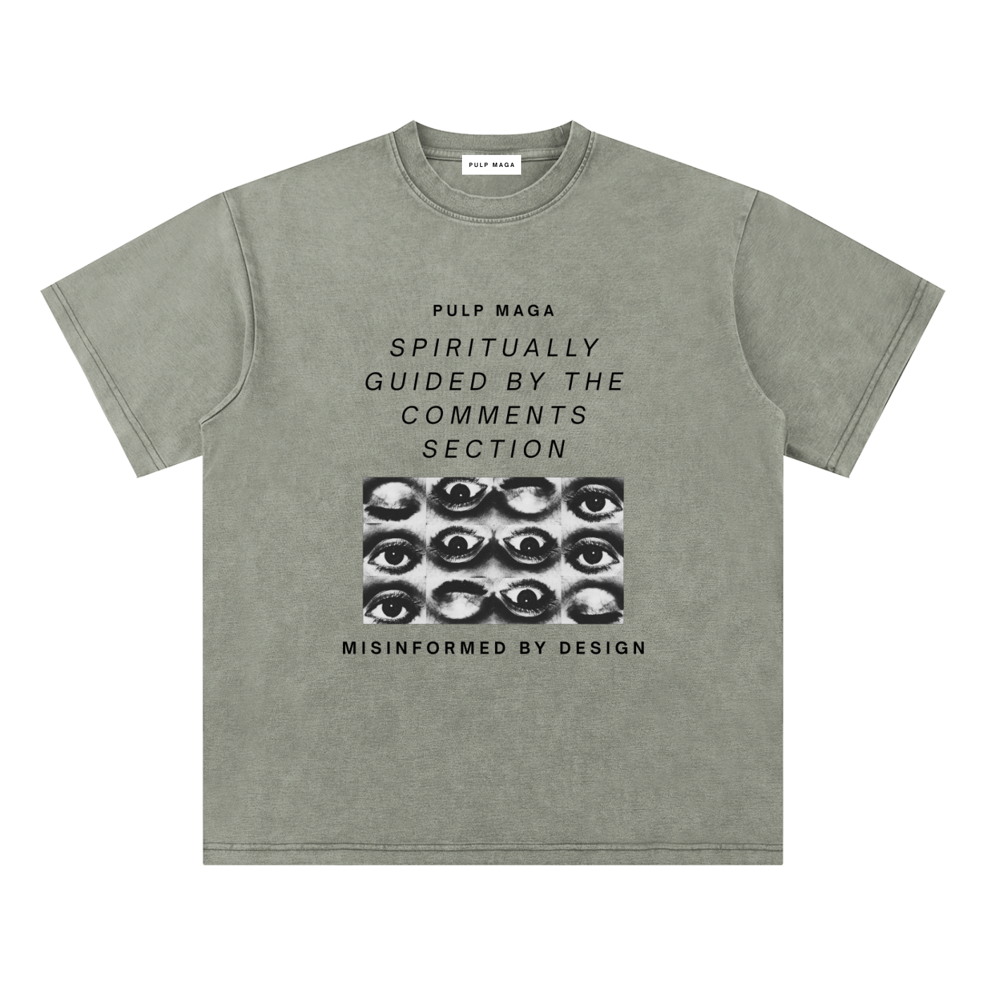 CTRL + ALT + BELIEVE - Bamboo Snow Washed T-Shirt